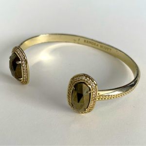 Kendra Scott Elton Gold Cuff Bracelet - GOOD condition!!